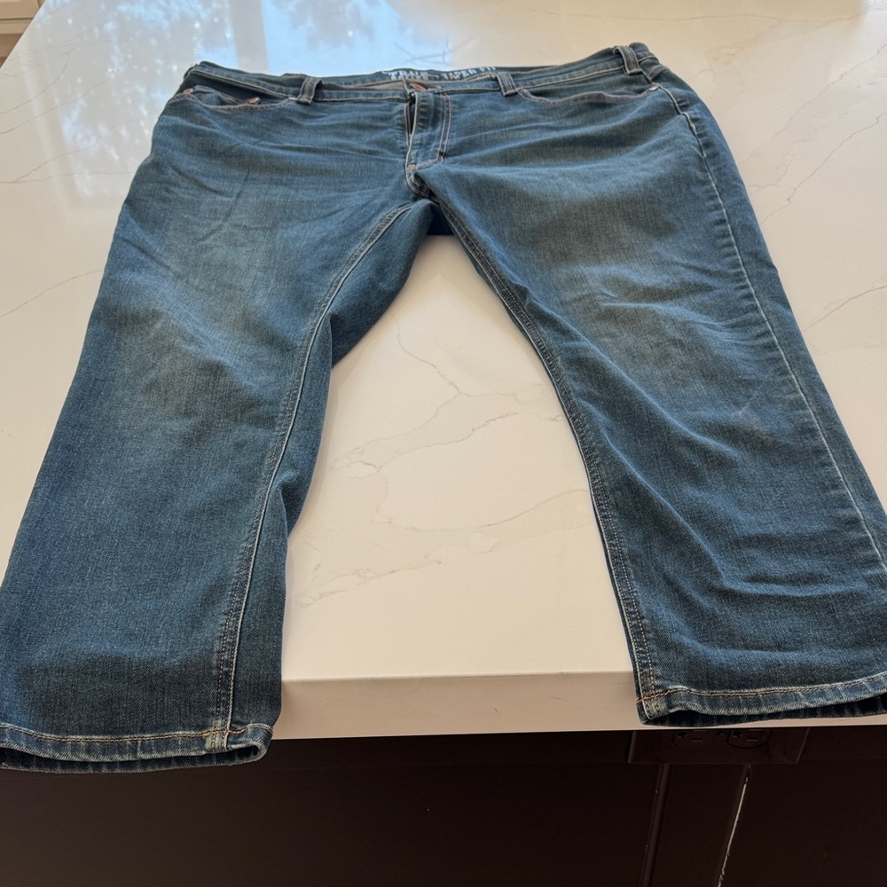 Men's Relaxed Fit Blue Jeans